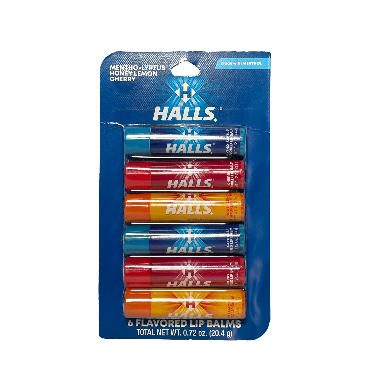 Bálsamos Labiales de Halls (Pack de 6)