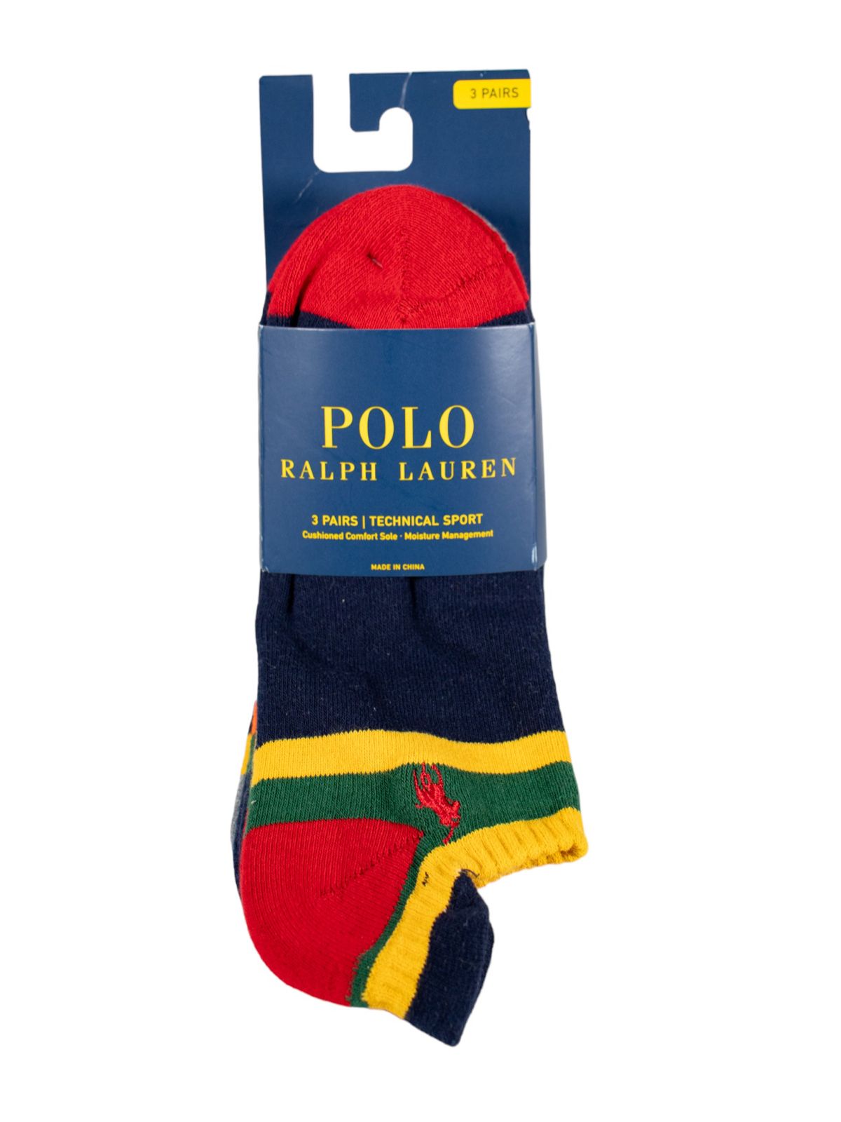 Calcetas Cortas Ralph Lauren de Varios Colores (3 Pares)